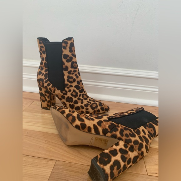 ALDO Calf printed booties - Picture 5 of 7
